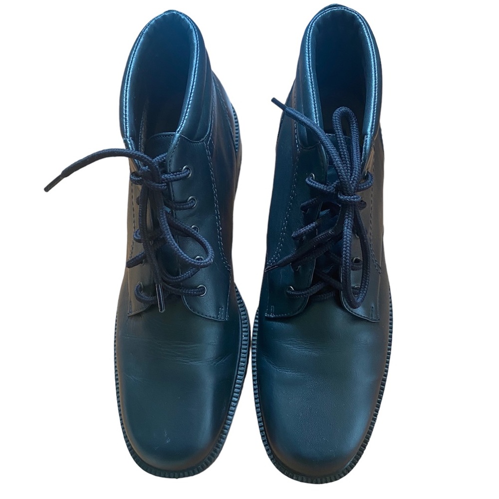 Danexx ankle boots‎ black leather Size 8